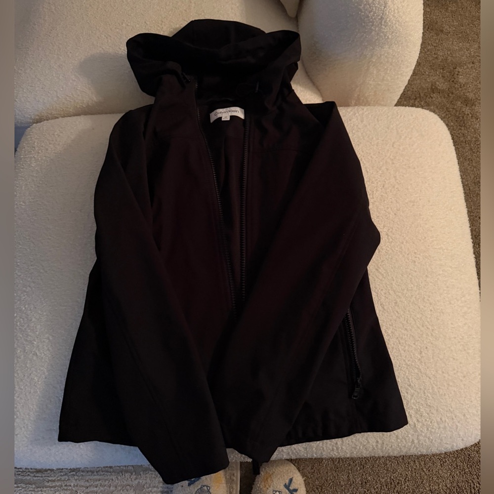 Calvin Klein Black Utility Jacket